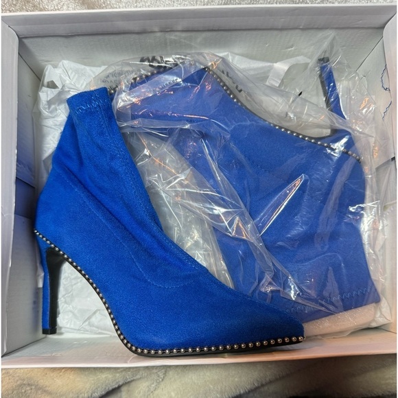 Bar lll Melanay Studded Stiletto Booties 5 M - Picture 10 of 11